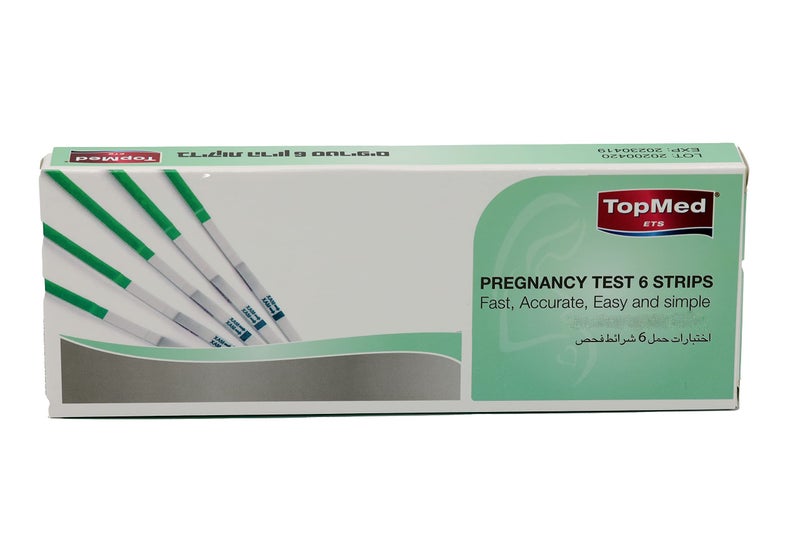 شرائط اختبار الحمل TOPMED ETS، اختبارات HCG، نتائج فورية، دقة 99%، حساسية إضافية (6)